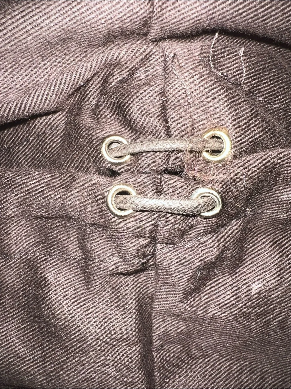Authentic GUCCI Brown Cotton Dust bag Drawstring Storage Cover Replacement 24x16